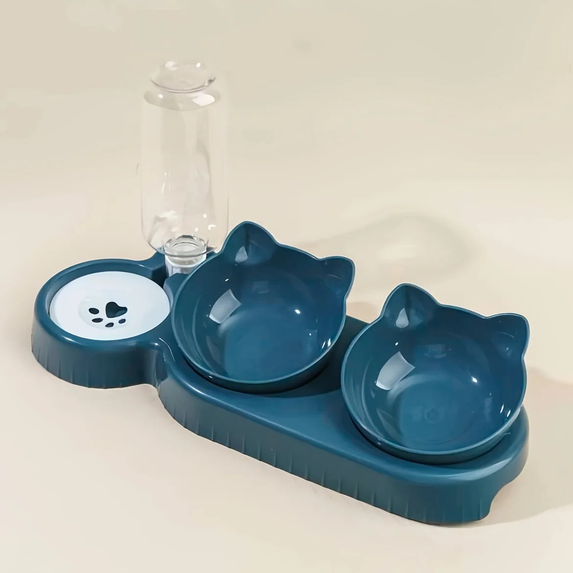 Set 3 en 1 Nubepets – Cuencos y Dispensador para Mascotas